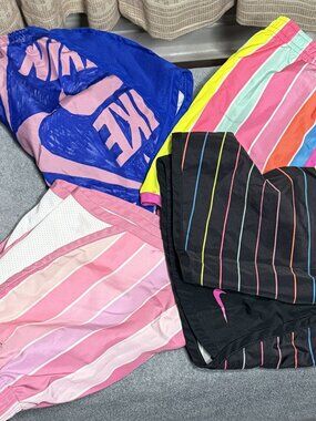 Multicolor Nike Shorts — Size 5-6 yrs